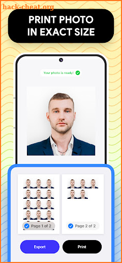 Passport Photo: ID Photo Print screenshot