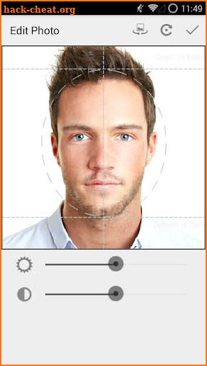 Passport Photo ID Studio screenshot