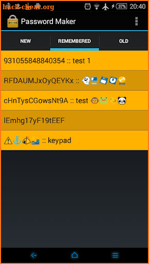 Password Maker screenshot