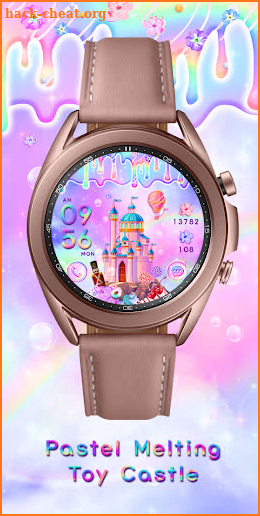 Pastel Melting Toy Castle_Watc screenshot