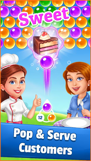 Pastry Pop Blast - Bubble Shooter screenshot