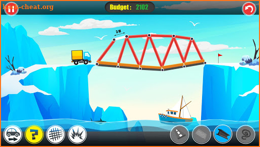 Path of Traffic- Bridge Building screenshot