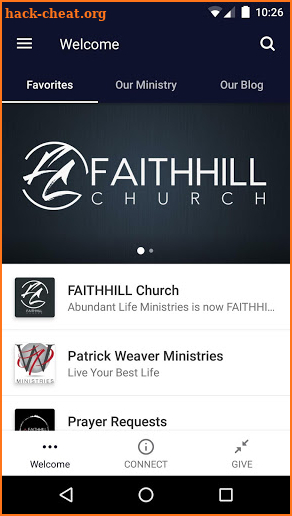 Patrick Weaver Ministries screenshot