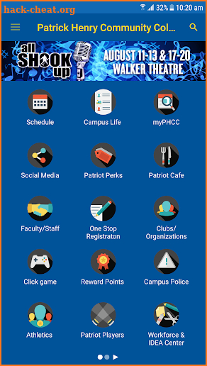 PatrickHenry Community College screenshot