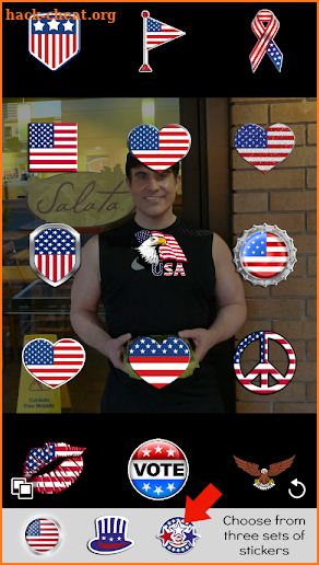 Patriot Stickers Free screenshot