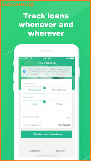 Pautang peso-Secure online cash loan platform screenshot