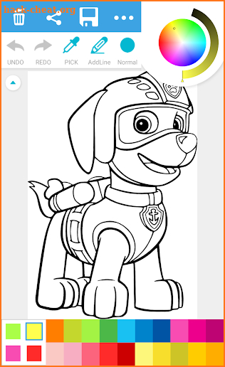 Paw Coloring Book screenshot