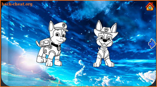 Paw Coloring Puppy Patrol For Kids screenshot