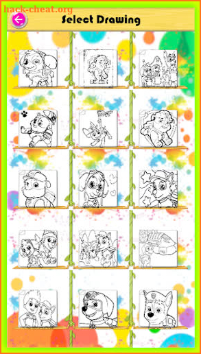 Paw Pals - Puppy Pups Patrol Coloring Book screenshot