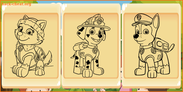 Paw Patrol Coloring book - Coloring Paw Patrol screenshot