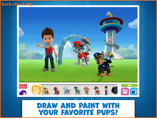 PAW Patrol Draw & Play screenshot