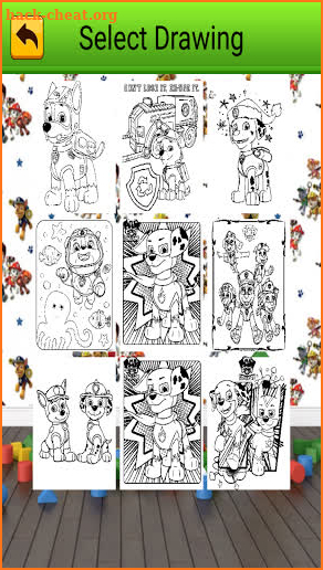 Paw Puppy Patrol Hero Coloring Book screenshot