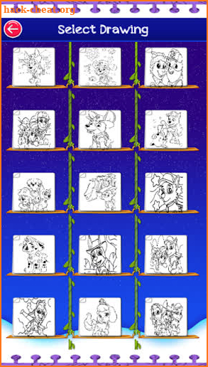 Paw Pups Heroes Coloring Book screenshot