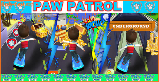 Paw Ryder skate Subway Patrol screenshot