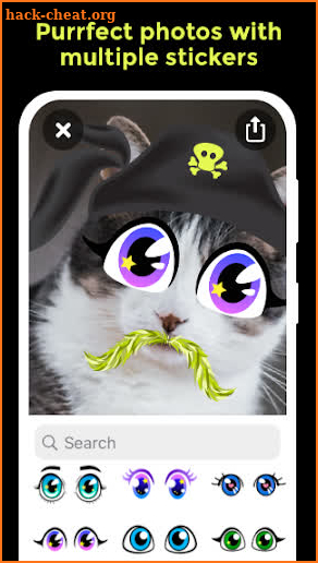 Paww Snap Pet Pic Sticker App screenshot