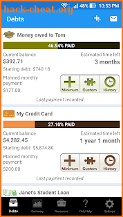 Pay Off Debt by Jackie Beck screenshot