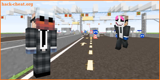 Payday 2 Skin for Minecraft screenshot