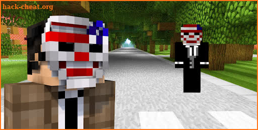 Payday 2 Skin for Minecraft screenshot