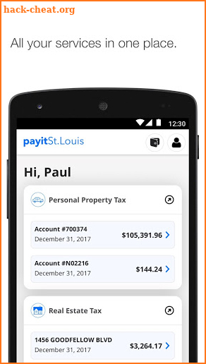 PayIt St. Louis screenshot