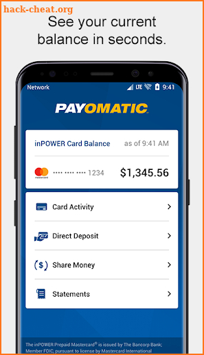 PAYOMATIC Mobile screenshot