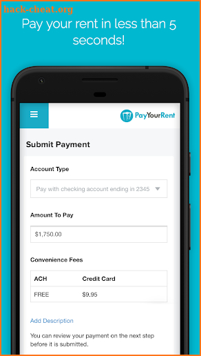 PayYourRent screenshot