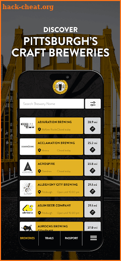 PBG - Pittsburgh Brewery Guide screenshot