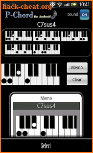 PChord  (Piano Chord Finder) screenshot