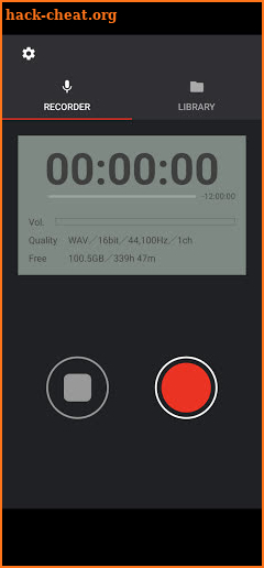 PCM Recorder screenshot