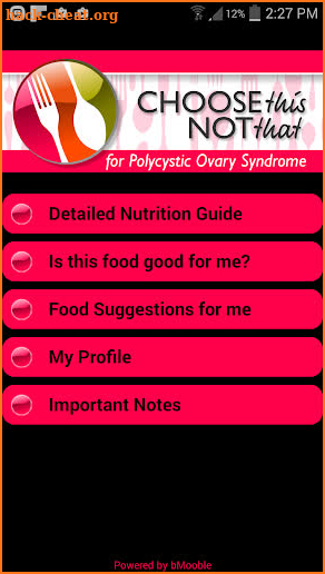 PCOS (Polycystic Ovary Synd.) screenshot