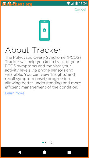 PCOS Tracker screenshot