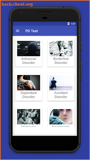 PD Test - Personality Disorders screenshot