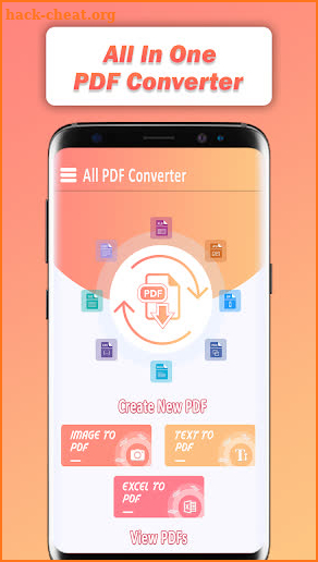 PDF Reader & Image to PDF Converter Free App screenshot