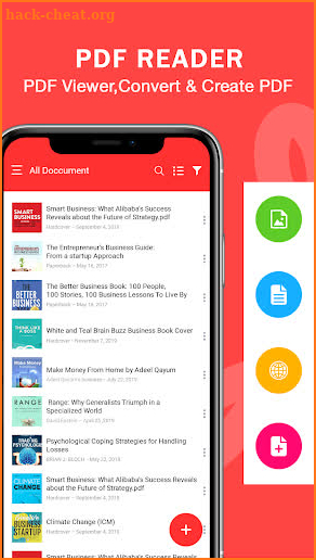 PDF Reader, PDF Editor and Epub, Ebook reader screenshot