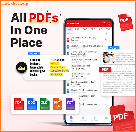 PDF Reader - PDF View & Editor screenshot