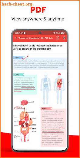 PDF Reader - PDF Viewer screenshot