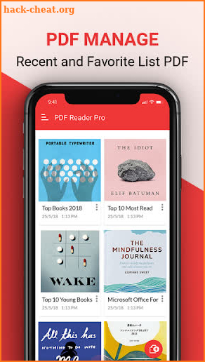 PDF Reader, PDF Viewer and Epub reader free screenshot