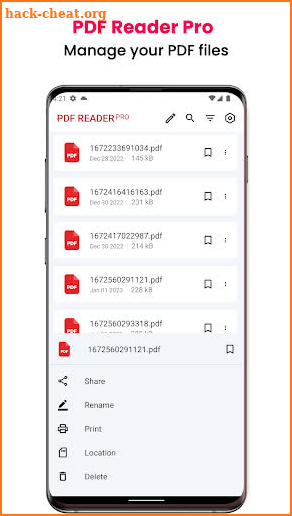 PDF Reader Pro screenshot