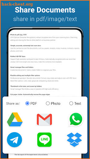 PDF Scanner App - Scan to PDF screenshot