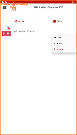 PDF Smaller - Compress PDF & Reduce PDF Size screenshot