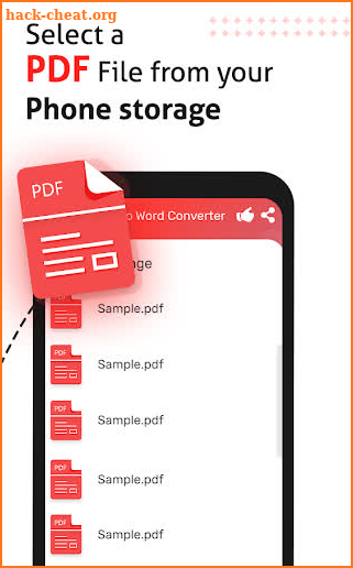 PDF to Word converter – Convert PDF to Doc screenshot