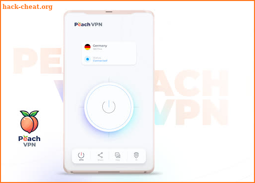 فیلتر شکن قوی پرسرعت Peach Vpn screenshot