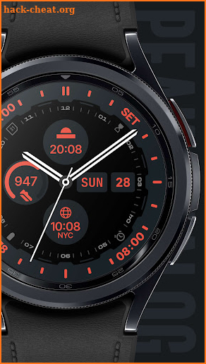 Peak Analog Watch Face screenshot