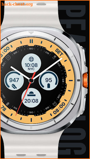 Peak Analog Watch Face screenshot