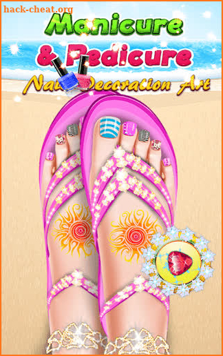 Pedicure And Manicure - Nail Decoration Art screenshot