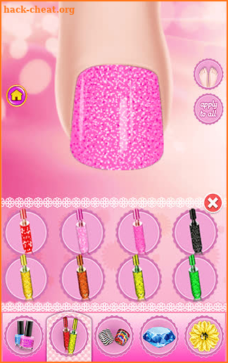 Pedicure And Manicure - Nail Decoration Art screenshot