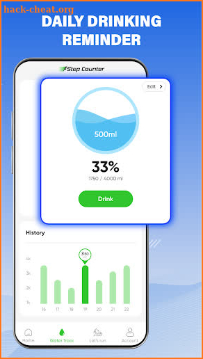 Pedometer: Daily Step Counter screenshot