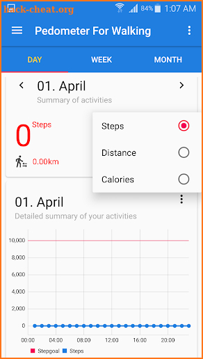 Pedometer For Walking screenshot