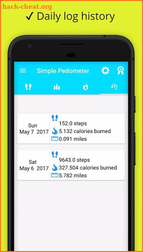 Pedometer - Step Counter Tracker - Calorie Burner screenshot