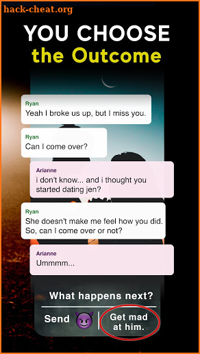 Peek'd - Chat & Text Stories screenshot