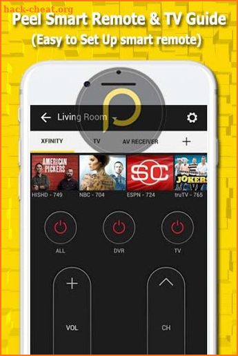Peel Smart Remote - TV Guide 2019 screenshot